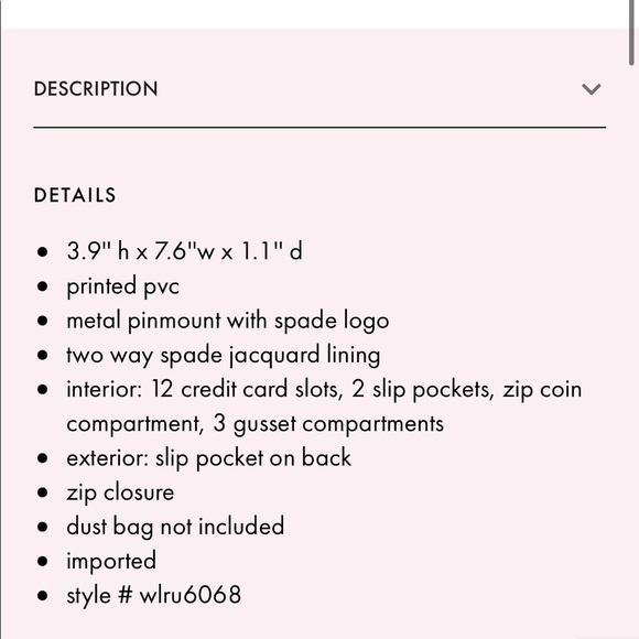 Disney Kate spade New York Minnie Mouse tote bag & large continental wallet - Picture 13 of 13